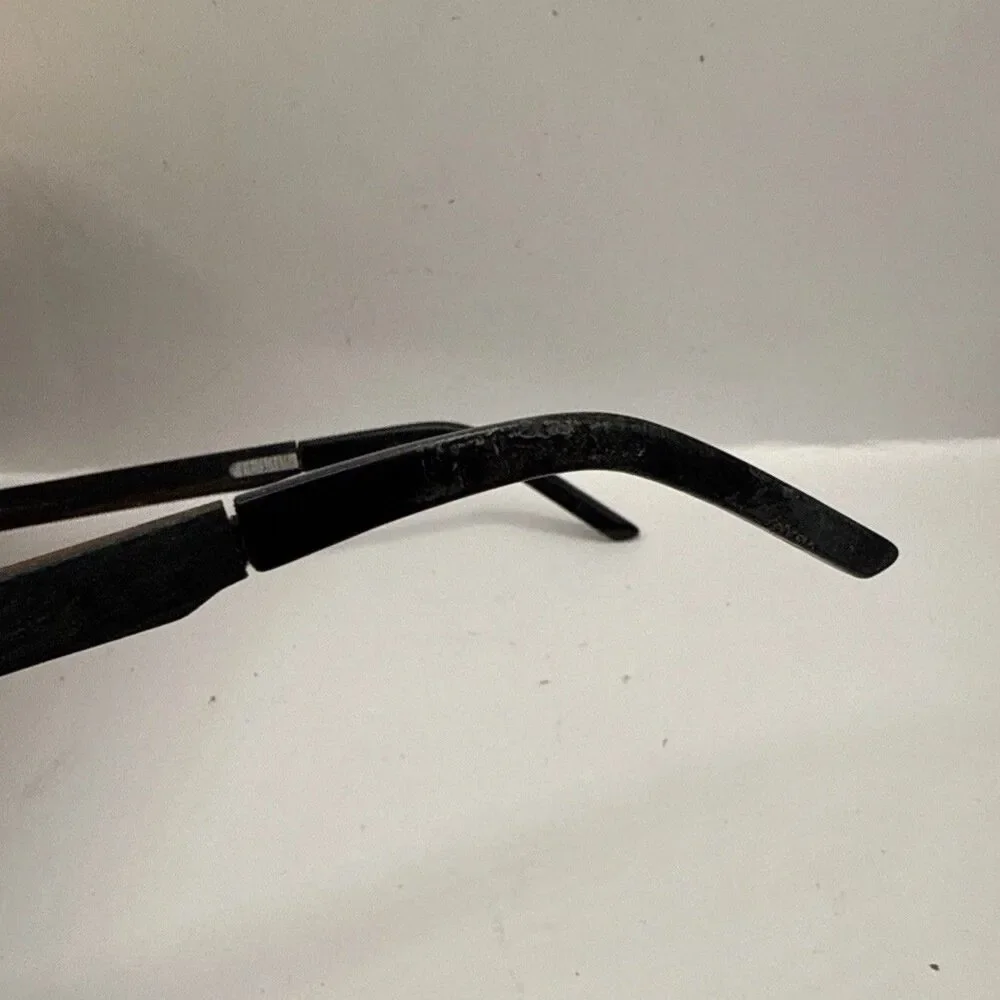Feb31st Damien 54-18-140 Red Grey Eyeglasses Frames Wood Italy $729 Feb 31st